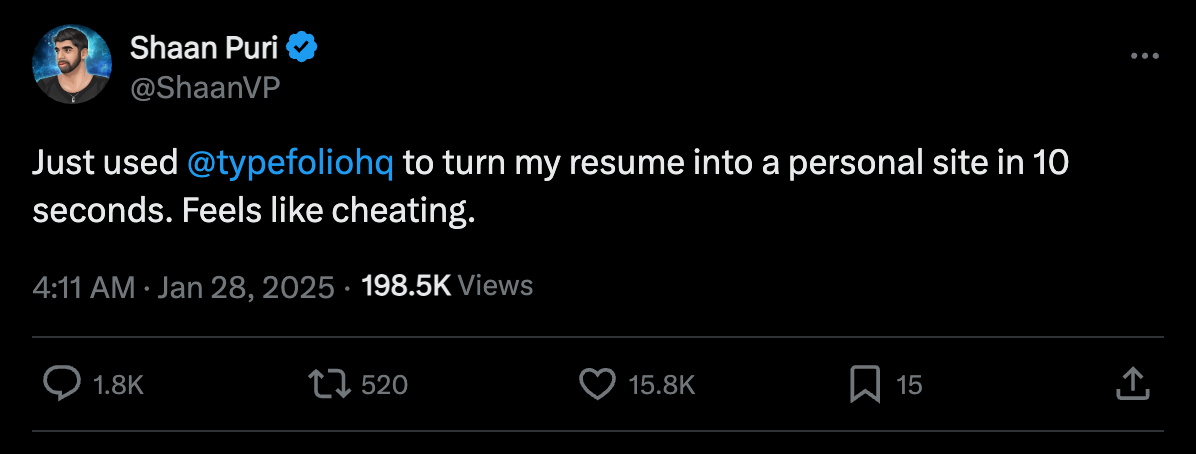 Tweet